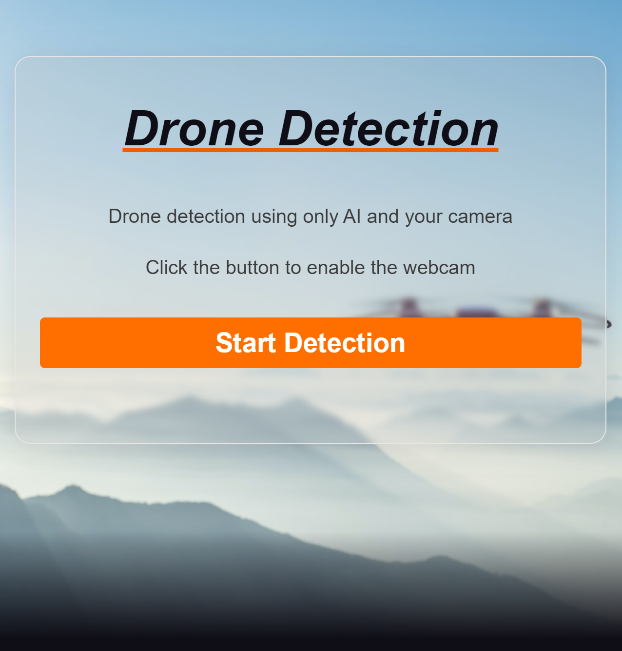 DroneHunter Systems Interface